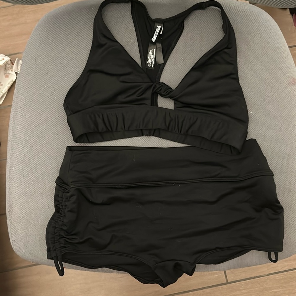 Black victoria’s secret bikini